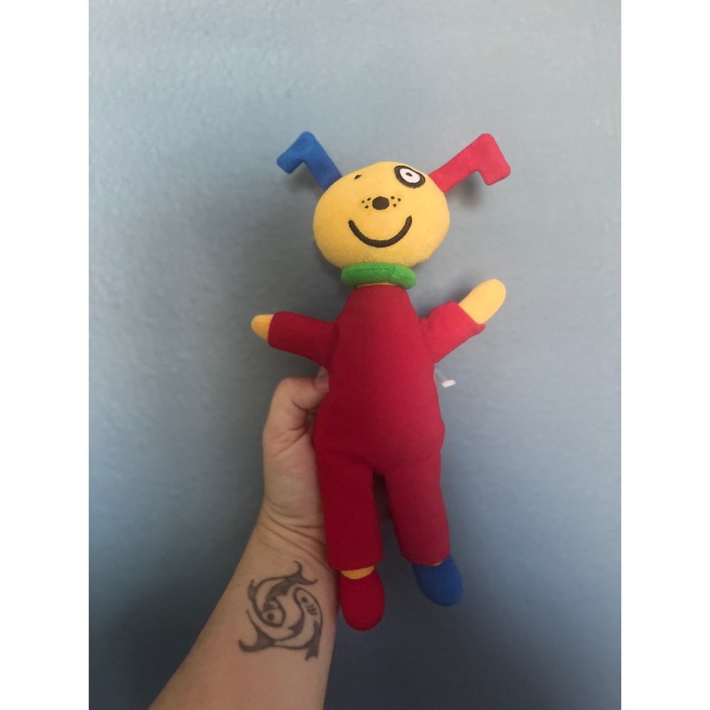 Todd Parr Plush Stuffed Toy Crocodile Creek‎ Megan Tingley Books Red Yellow Blue